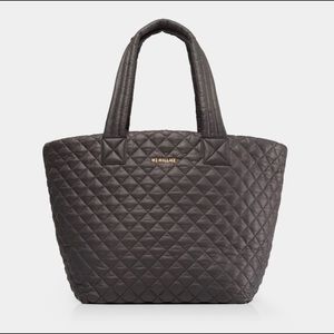 MZ WALLACE medium Metro Tote Magnet Gray